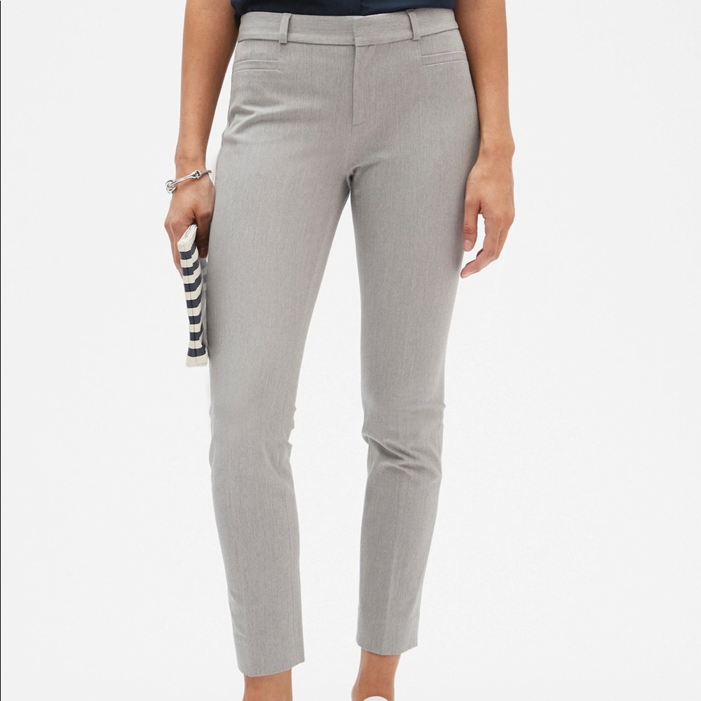 Banana Republic Sloan Ankle Pant Gray